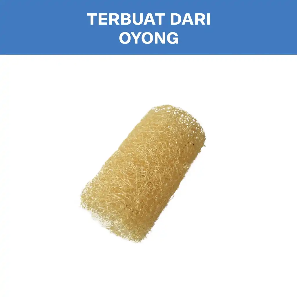 homLiv Spons Cuci Sabut Cuci Piring Luffa Dishwashing Sponge Loofah 6